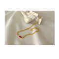 Shangjie Oem Joyas Fashion Women Bracelets Простые офицерские браслеты из красного циркона 925 Серебряное браслет стерлингов
